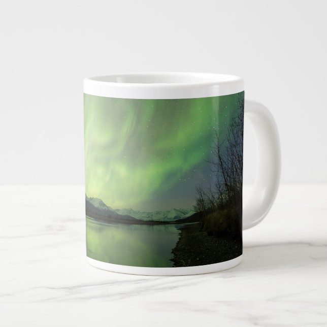 Wonderful Aurora Large Coffee Mug (Front Right)