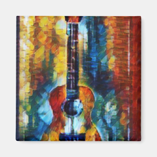 Wonderful Bass Guitar Magnet (Front)