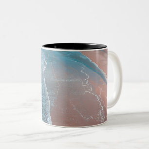 Wonderful Beach Best gift for nature lovers Two-Tone Coffee Mug