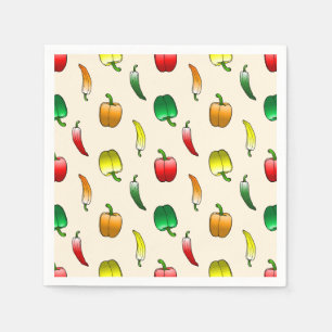 Wonderful Bell peppers Napkin