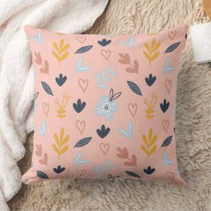 Wonderful Botanical Floral Design Cushion