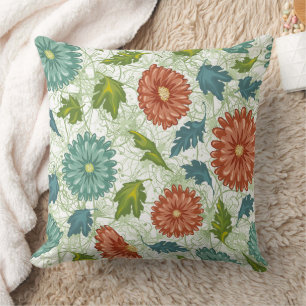 Wonderful Botanical Floral Design Cushion