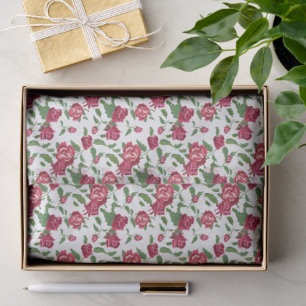 Wonderful Botanical Floral Design Tissue Paper