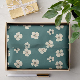 Wonderful Botanical Floral Design Tissue Paper
