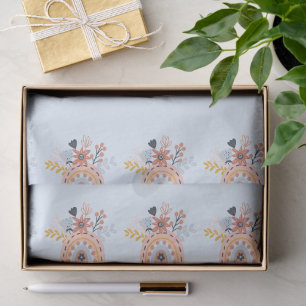 Wonderful Botanical Floral Design Tissue Paper