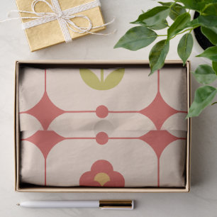Wonderful Botanical Floral Design Tissue Paper