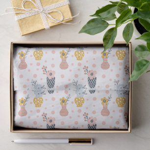 Wonderful Botanical Floral Design Tissue Paper