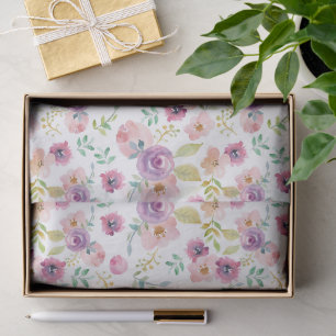 Wonderful Botanical Floral Design Tissue Paper