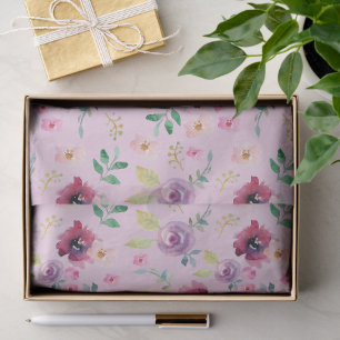 Wonderful Botanical Floral Design Tissue Paper