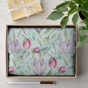 Wonderful Botanical Floral Design Tissue Paper
