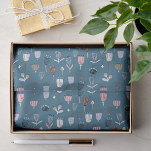 Wonderful Botanical Floral Design Tissue Paper