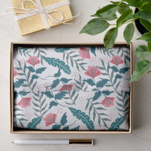 Wonderful Botanical Floral Design Tissue Paper
