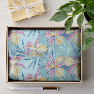Wonderful Botanical Floral Design Tissue Paper