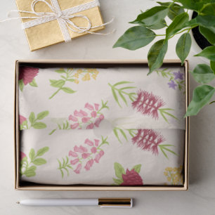 Wonderful Botanical Floral Design Tissue Paper