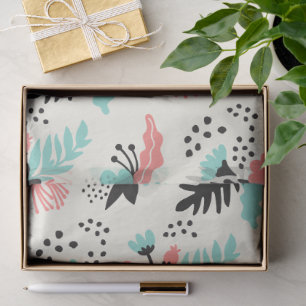 Wonderful Botanical Floral Design Tissue Paper