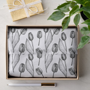 Wonderful Botanical Floral Design Tissue Paper