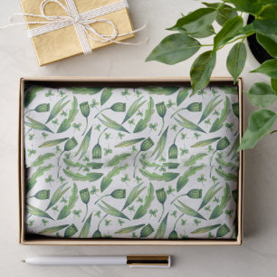 Wonderful Botanical Floral Design Tissue Paper