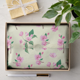 Wonderful Botanical Floral Design Tissue Paper