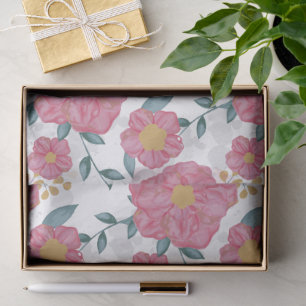 Wonderful Botanical Floral Design Tissue Paper