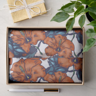 Wonderful Botanical Floral Design Tissue Paper
