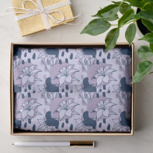 Wonderful Botanical Floral Design Tissue Paper