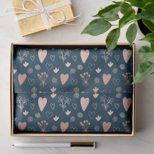 Wonderful Botanical Floral Design Tissue Paper