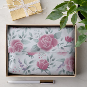 Wonderful Botanical Floral Design Tissue Paper