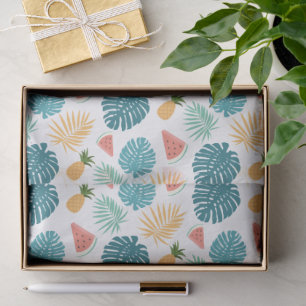 Wonderful Botanical Floral Design Tissue Paper