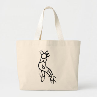 Wonderful Chinese Zodiac-Rooster#001- Large Tote Bag