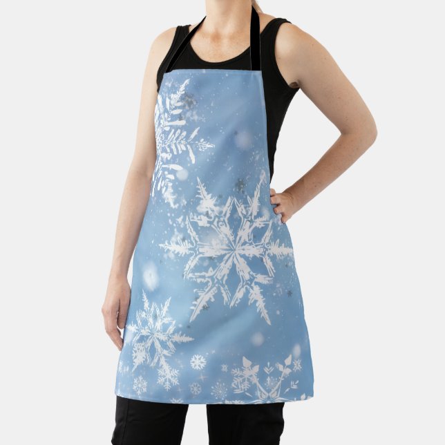 Wonderful Christmas Snow Apron (Insitu)