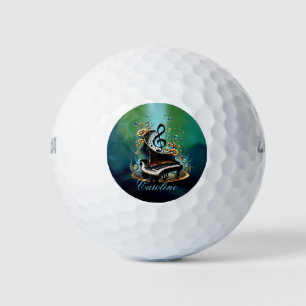 Wonderful curved fantasy piano golf balls