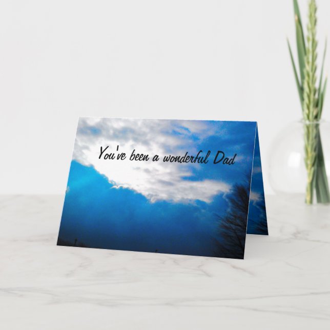 WONDERFUL DAD card (Front)