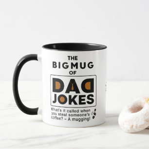 Wonderful Dad Jokes Design Text Typography Mug