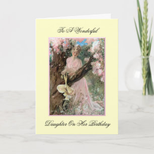 Wonderful Daughter Birthday Card