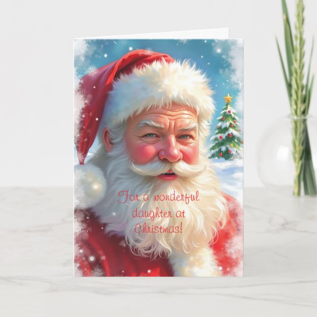 WONDERFUL DAUGHTER CHRISTMAS CARD (Front)