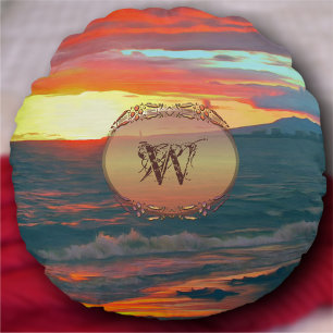 Wonderful Day 1490 Round Cushion