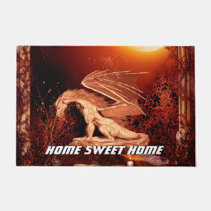 Wonderful dragon doormat