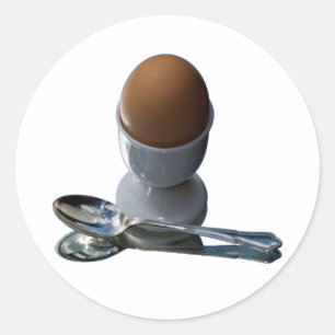 Wonderful Eggs Classic Round Sticker