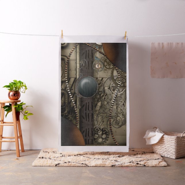 Wonderful elegant steampunk design fabric (In Situ)