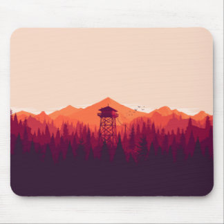 Wonderful "FireWatch" Gameplay Design For Mouse Pad