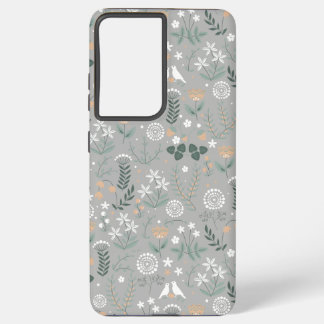 Wonderful Flower Seamless Design Samsung Galaxy Case