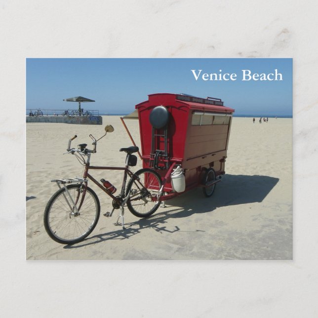 Wonderful Funky Venice Beach Postcard! Postcard (Front)