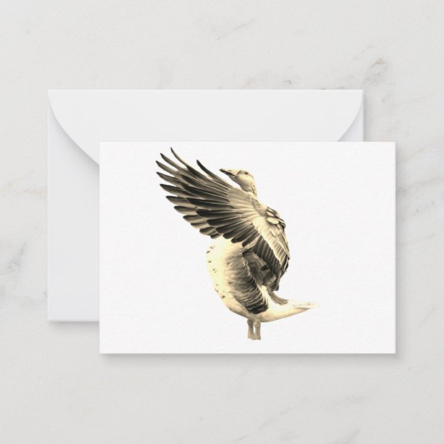 wonderful goose card (Front)