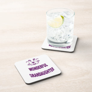Wonderful Grandaughter Coaster