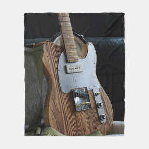 Wonderful Guitar Fleece Blanket