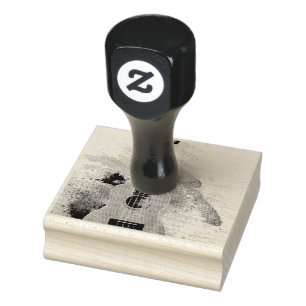 Wonderful Guitar Rubber Stamp