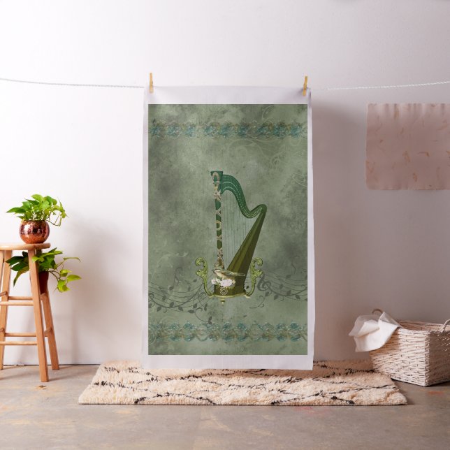 Wonderful harp fabric (In Situ)