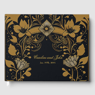 Wonderful heart of nature. A heart with an idyllic Guest Book