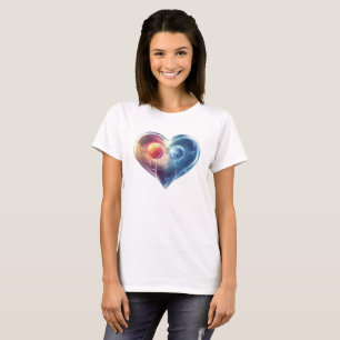 Wonderful heart "One heart two lives" T-Shirt