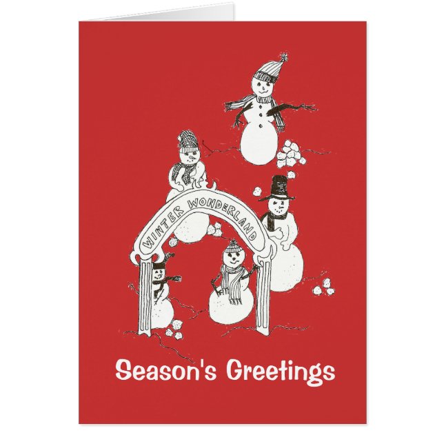 Wonderful Holiday Season Card (Front)